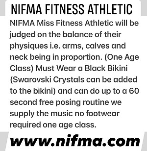 NIFMA Fitness Athletic